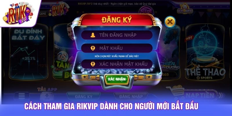 Cách tham gia cổng game dành cho người mới bắt đầu