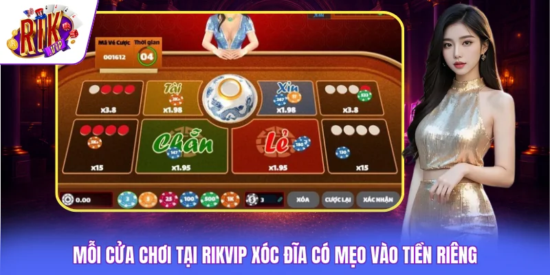 Rikvip Xóc Đĩa - Chi Tiết Tỷ Lệ Trả Thưởng Cho 7 Cửa Cược 4 Mỗi cửa chơi tại Rikvip xóc đĩa có mẹo vào tiền riêng